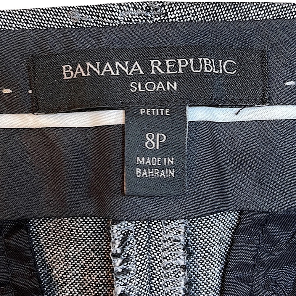 Banana Republic Sloan Gray Trousers 8P - Picture 8 of 10